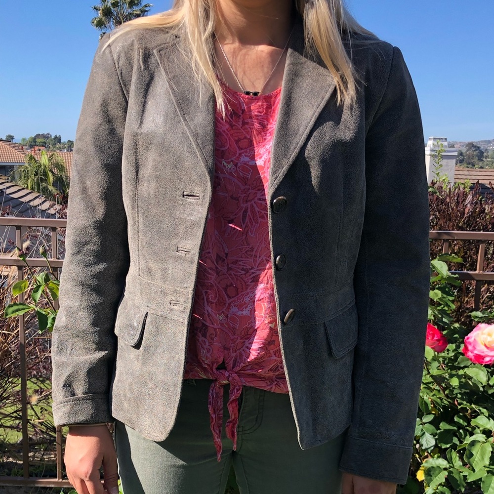 Alfani Leather Jacket